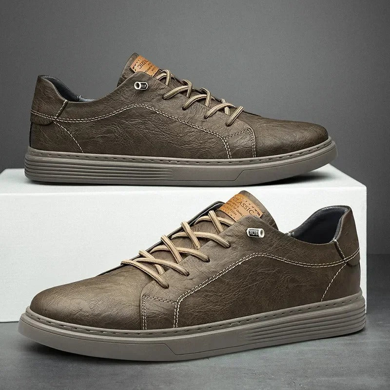 James Classic Leather Oxford Sneakers Stylish Comfort For Every Day | James