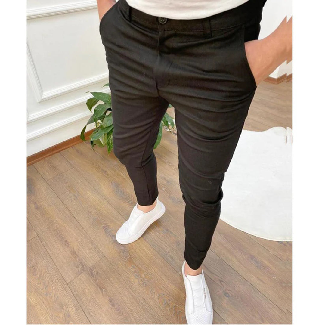 Stylish men's Slim Fit Trousers with timeless comfort and perfect fit | Jamie