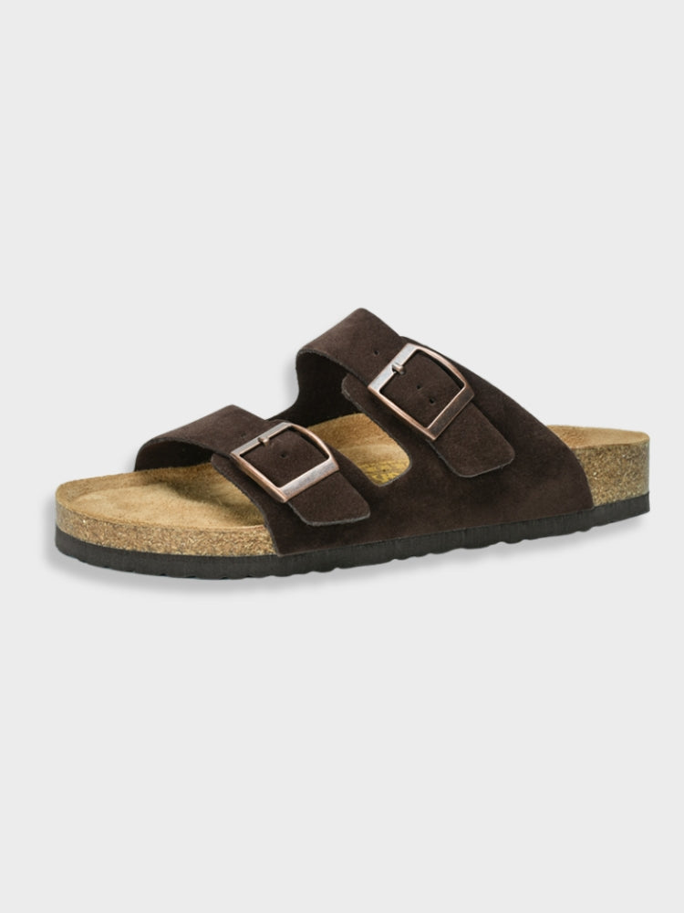 Classic cork sandals for men with comfortable fit and retro style | Hendrik