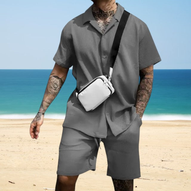 Relaxed summer set for men with Breathable design and timeless comfort | Gabriel