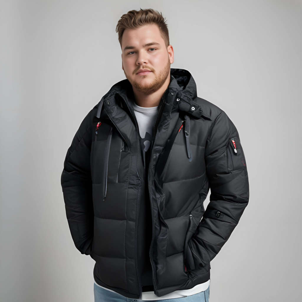 Charming hooded winter coat for ultimate warmth and timeless elegance | Marcel