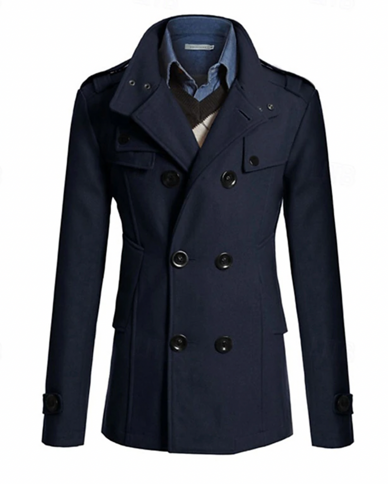 Elegant and versatile Men's Trench Coat with timeless style and ultimate comfort | Luka