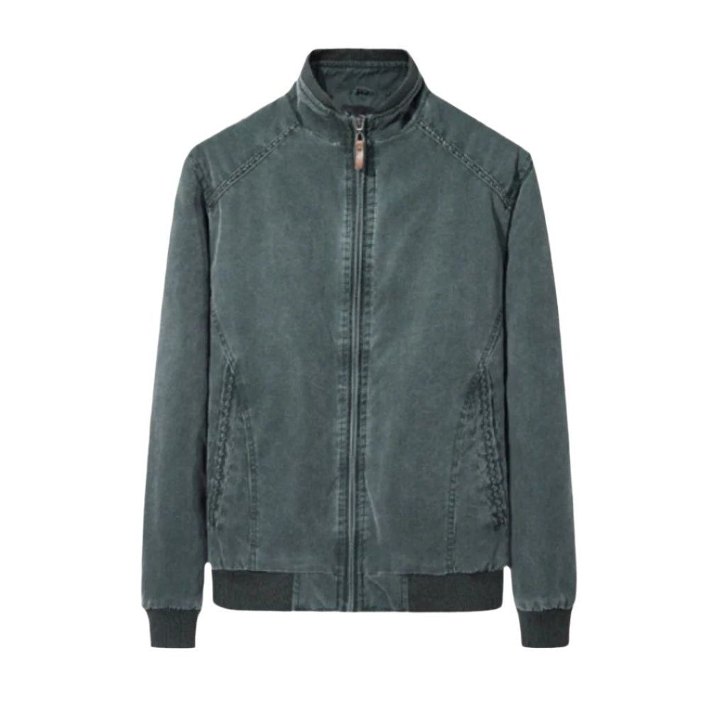 Classic men's jacket with refined collar for timeless style and versatile look | Hugo