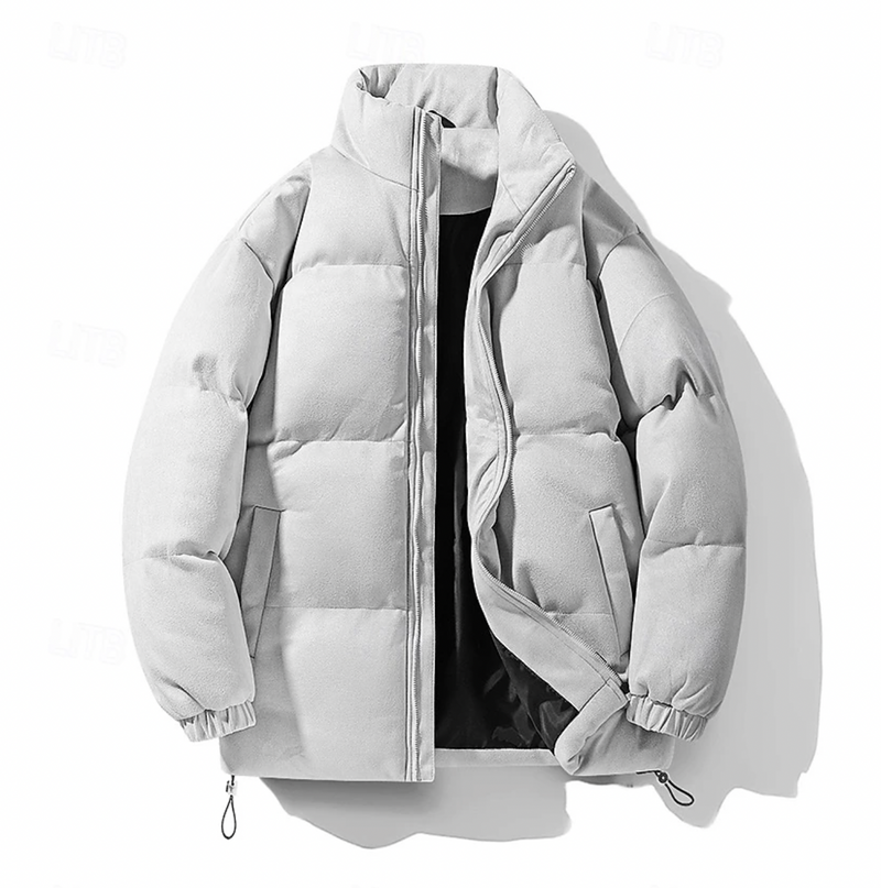 Cosy and stylish quilted winter jacket for men with timeless warmth | Jesse