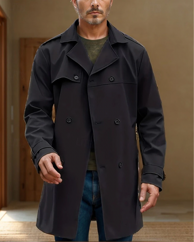 Classic and unique Men's Trench Coat with iconic style and ultimate comfort | Brent