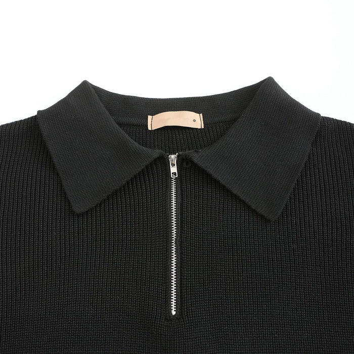 Elegant Half-Zip winter jumper for men with refined style and timeless warmth | Ezra