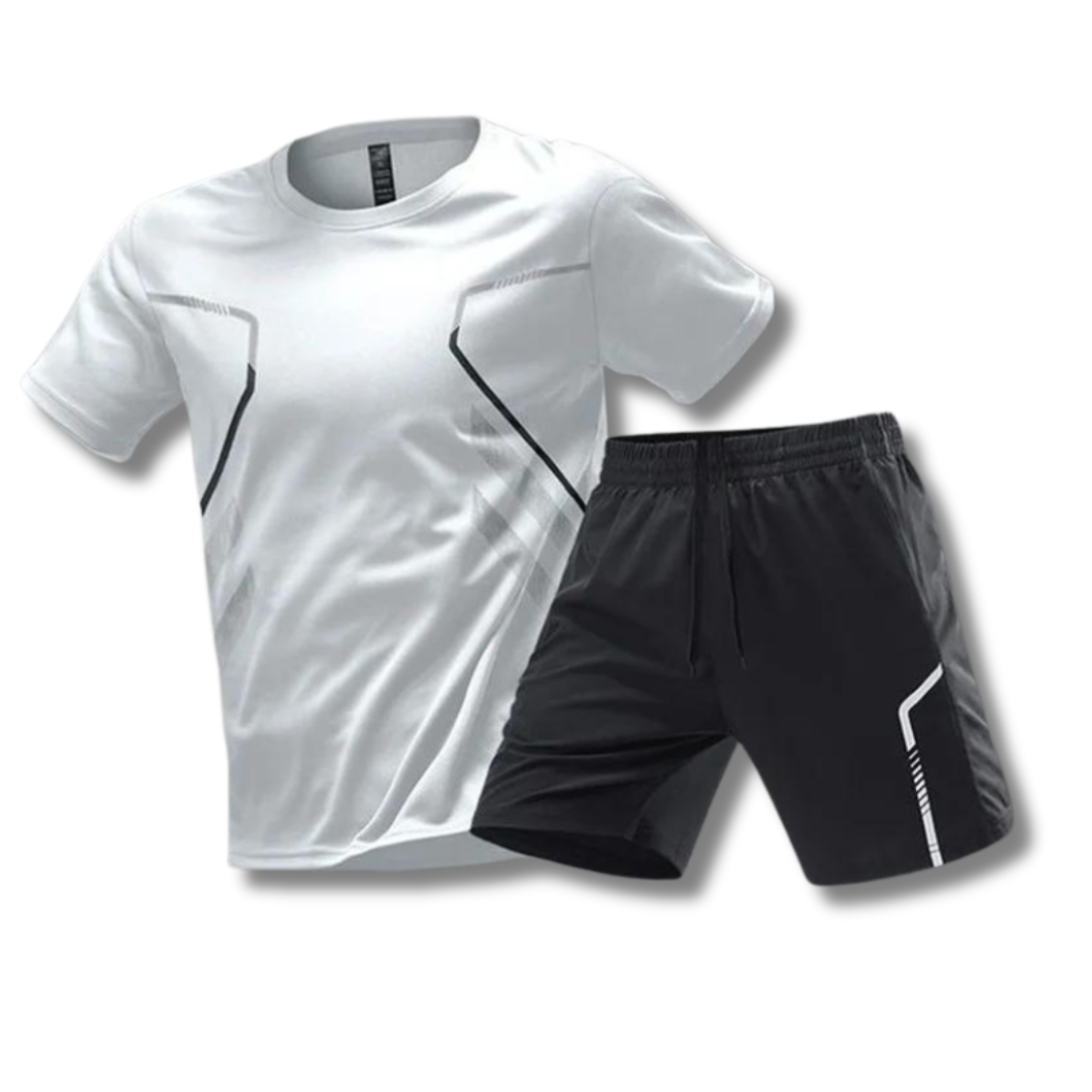 Comfortable men's sports kit with quick-drying fabric for summer activities | Mason