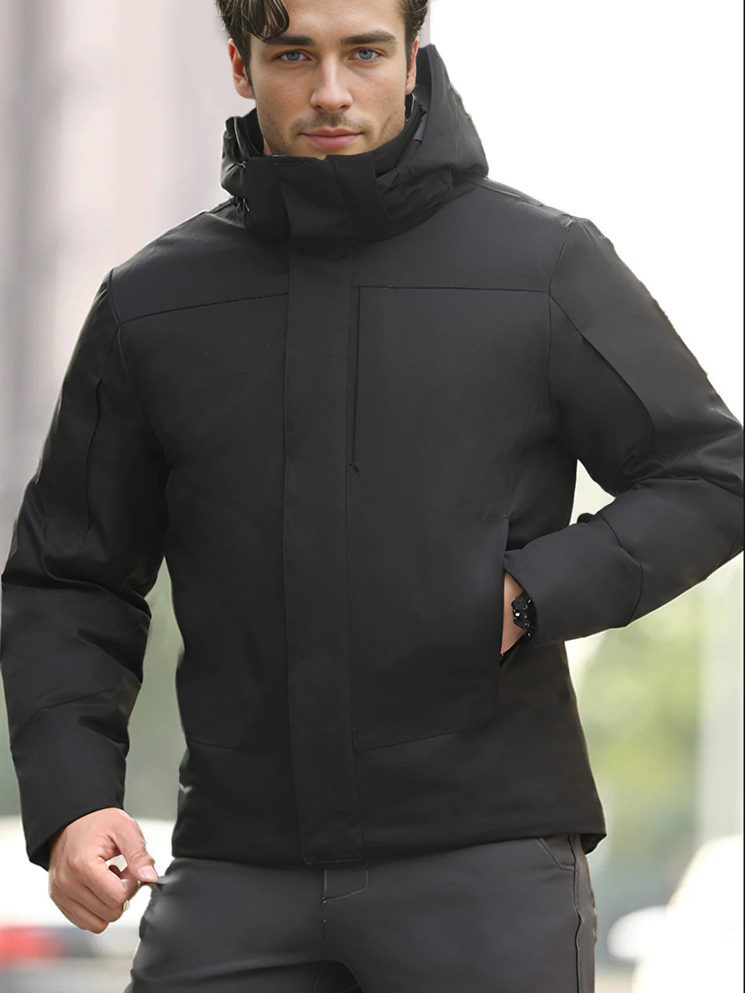 Insulated and stylish jacket for men with superior warmth and modern design | Jason