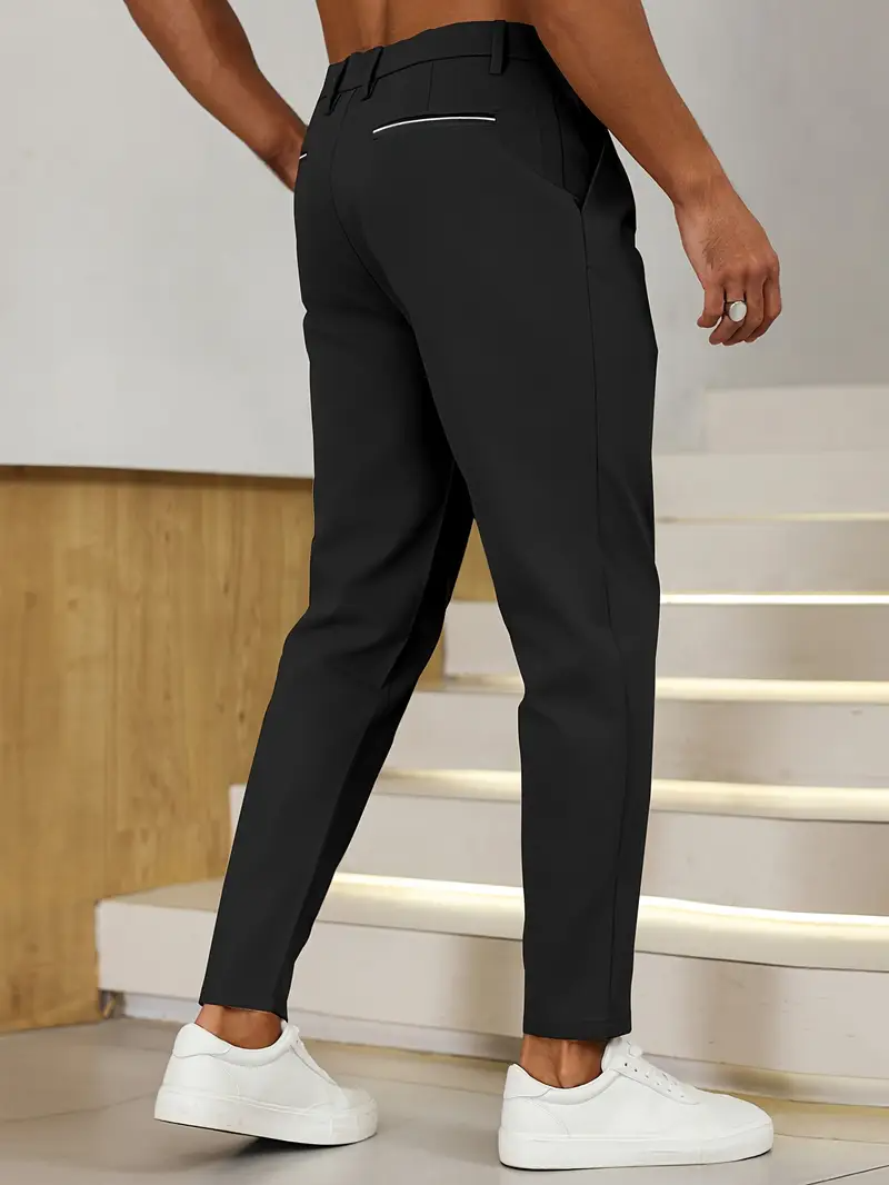Elegant business men's trousers with comfortable fit and effortless sophistication | Thomas