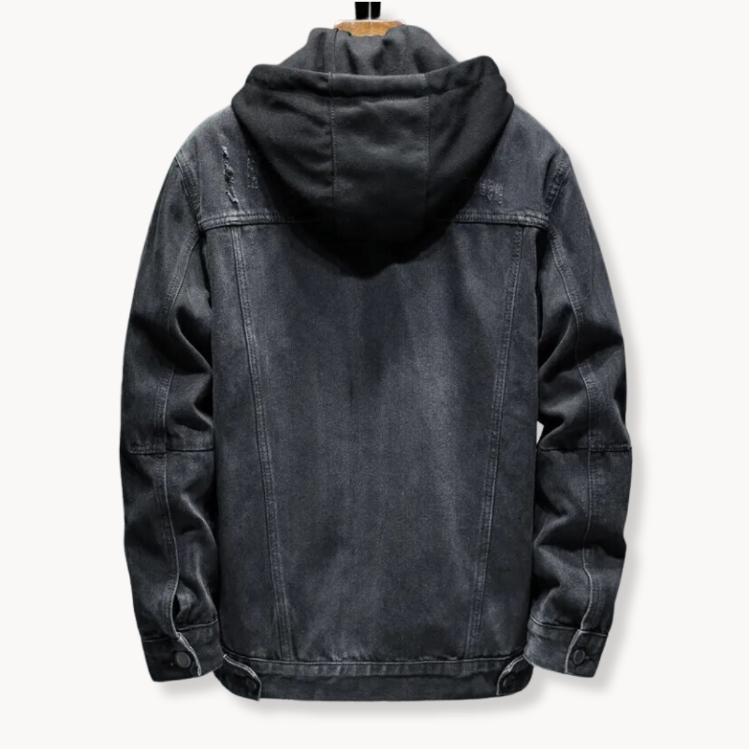 Cozy lined denim jacket for men with ultimate comfort and casual elegance | Mats