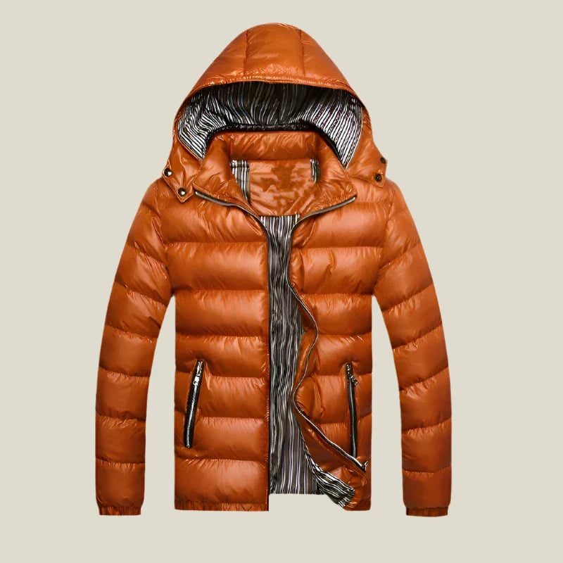 Casual Waterproof Winter Jacket for Men with Ultimate Protection and Modern Elegance | Hugo