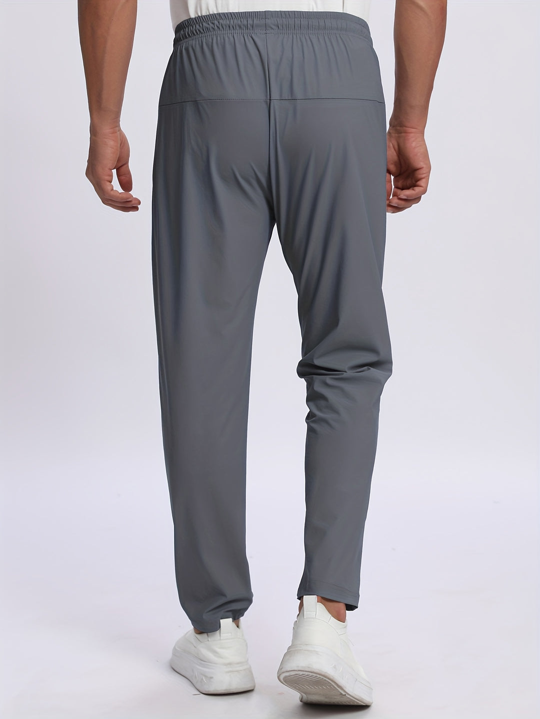 Men's Joggers | Breathable & Stretch | Zip & Drawstring | Casual & Sporty