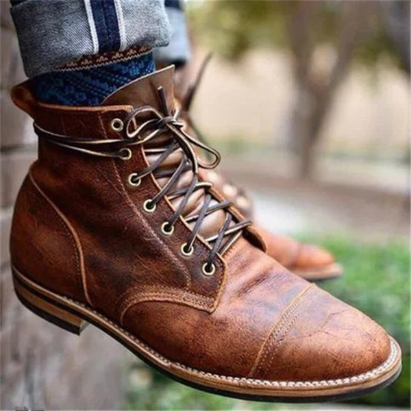 Heritage Leather Boots | Timeless Design | Luxury & Durable Genuine Leather