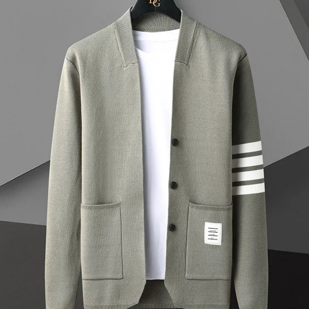 Elegant cardigan for men with trendy style and versatile elegance | Roel