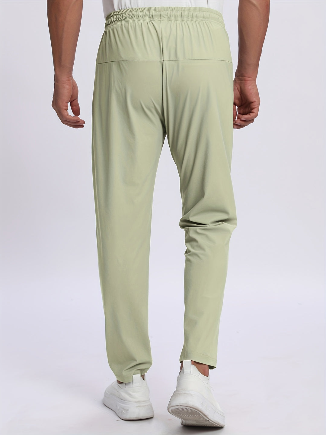 Men's Joggers | Breathable & Stretch | Zip & Drawstring | Casual & Sporty