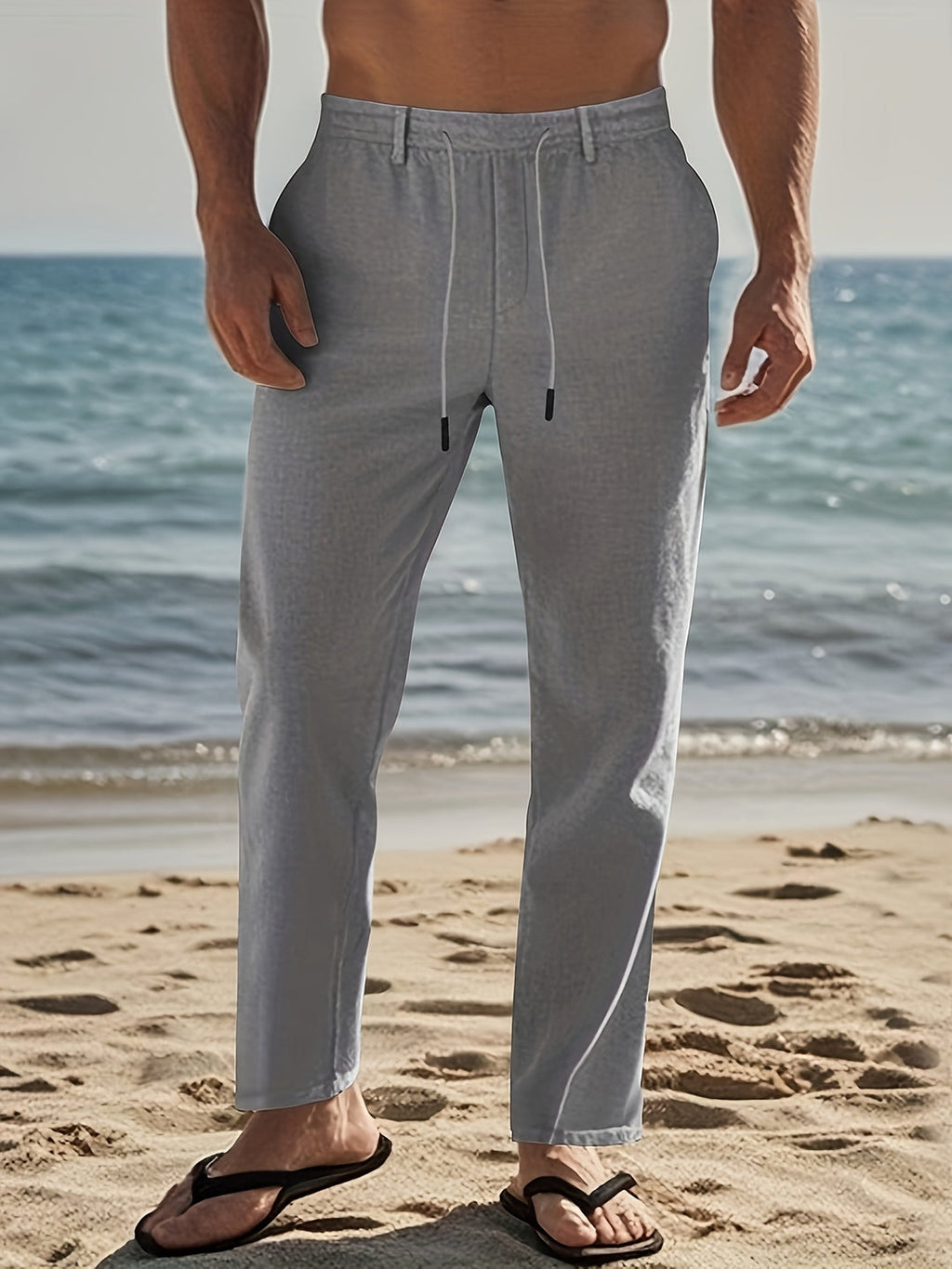 Men's Casual Trousers | Loose fit | Breathable Cotton | Urban & Outdoor