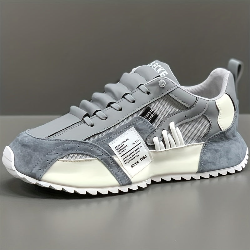 Men's Platform Shoes | Comfortable & Trendy | For Hiking & Jogging | All-Season Lacing Shoe
