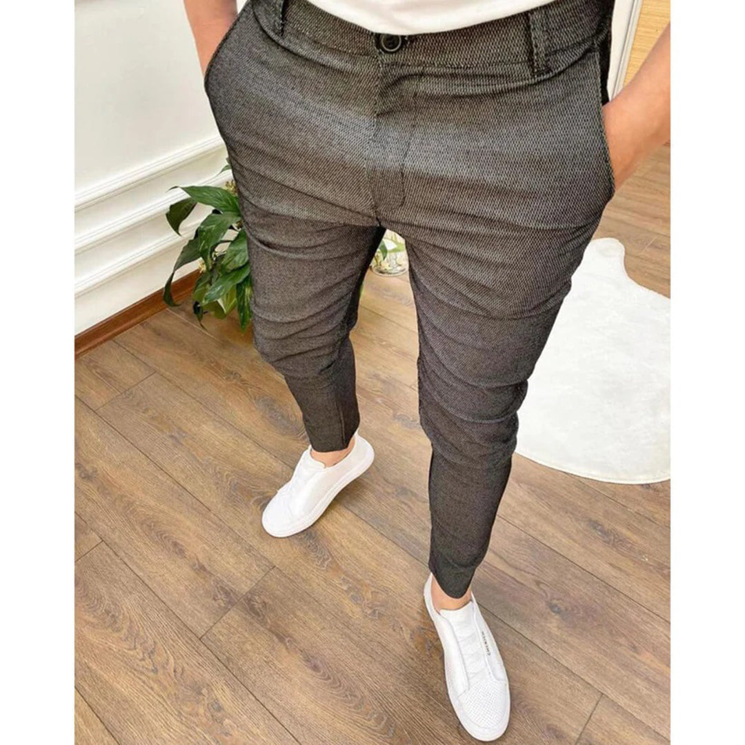 Stylish men's Slim Fit Trousers with timeless comfort and perfect fit | Jamie