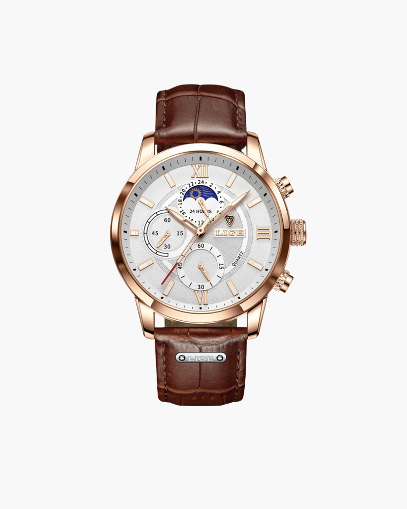 Classic waterproof watch for men with timeless style and top quality | Jason