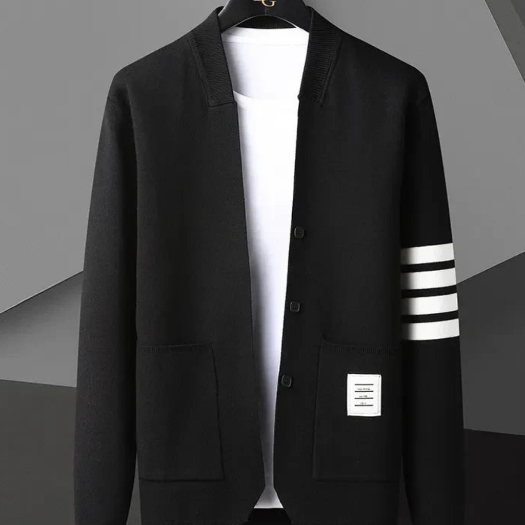 Elegant cardigan for men with trendy style and versatile elegance | Roel