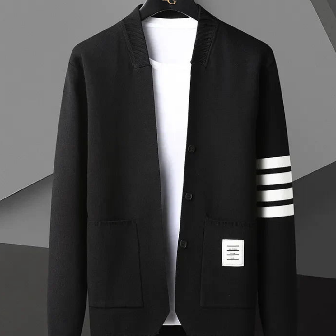 Elegant cardigan for men with trendy style and versatile elegance | Roel