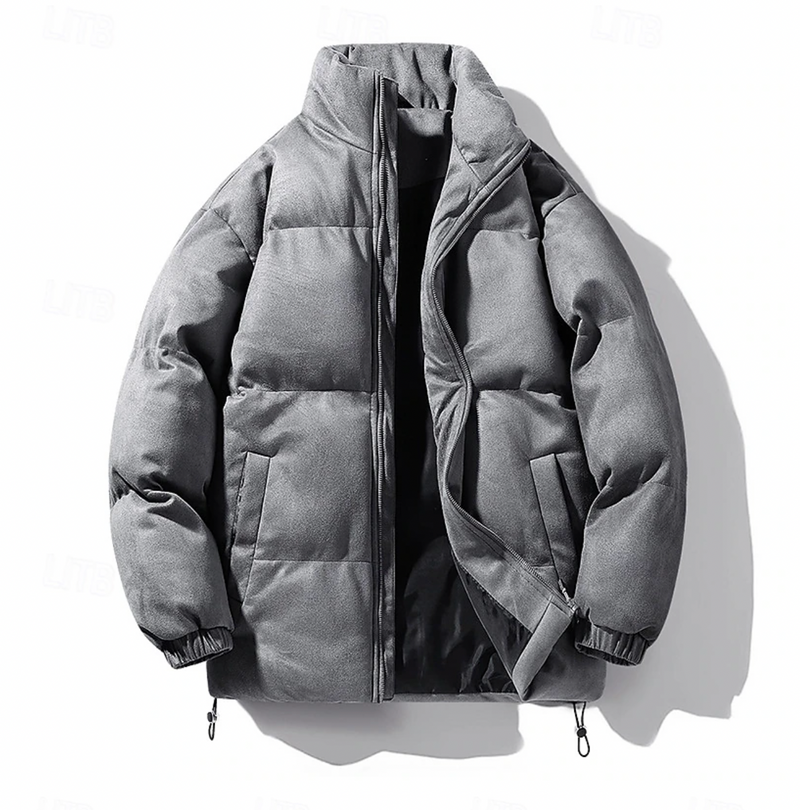 Cosy and stylish quilted winter jacket for men with timeless warmth | Jesse