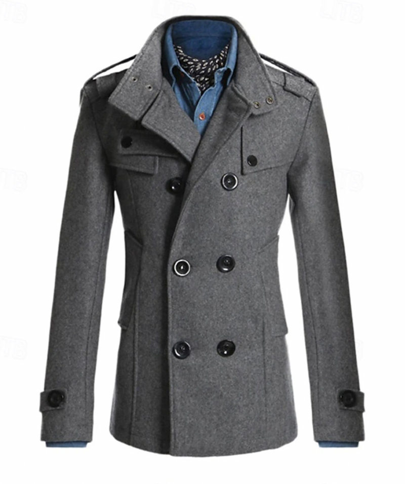 Elegant and versatile Men's Trench Coat with timeless style and ultimate comfort | Luka
