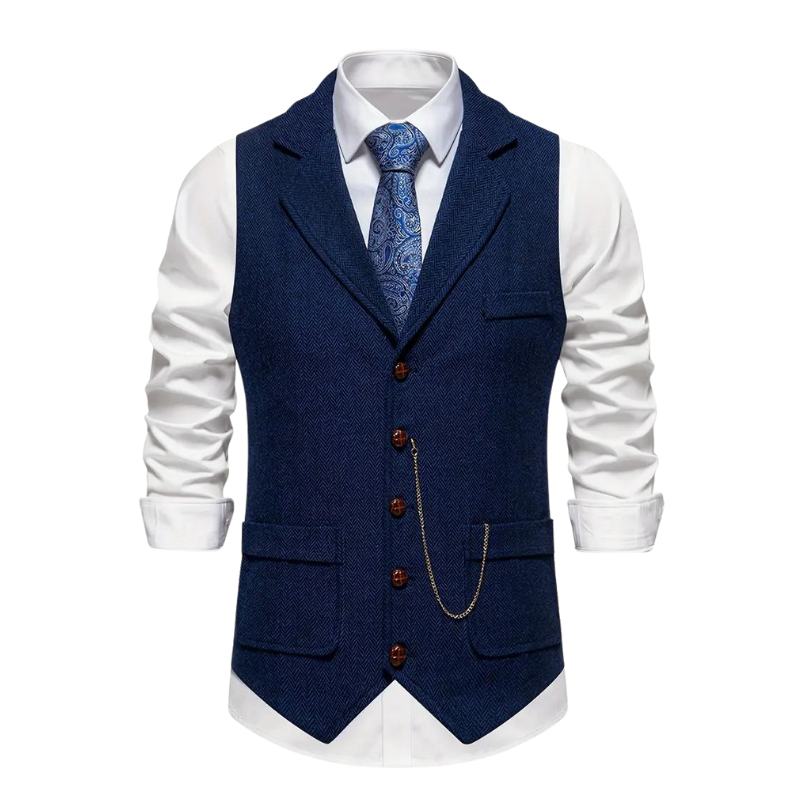 Elegant and vintage men's cardigan with classic charm and timeless sophistication | Morris