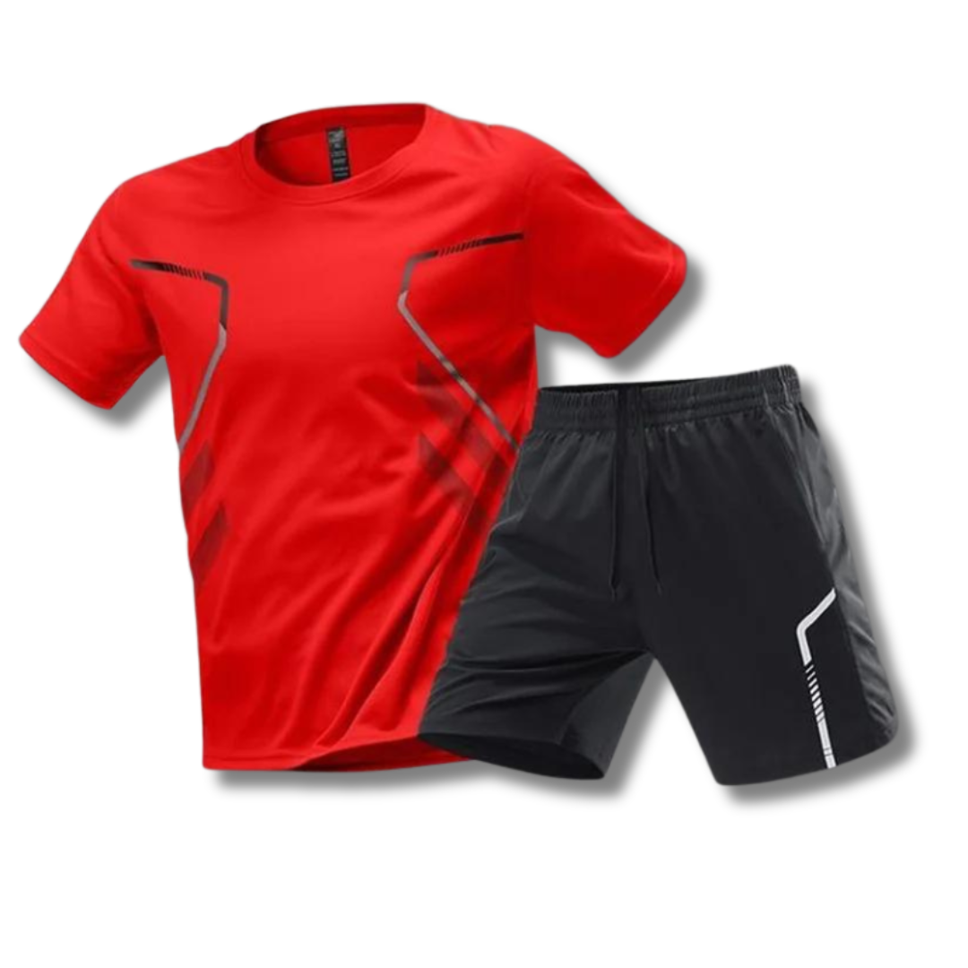 Comfortable men's sports kit with quick-drying fabric for summer activities | Mason