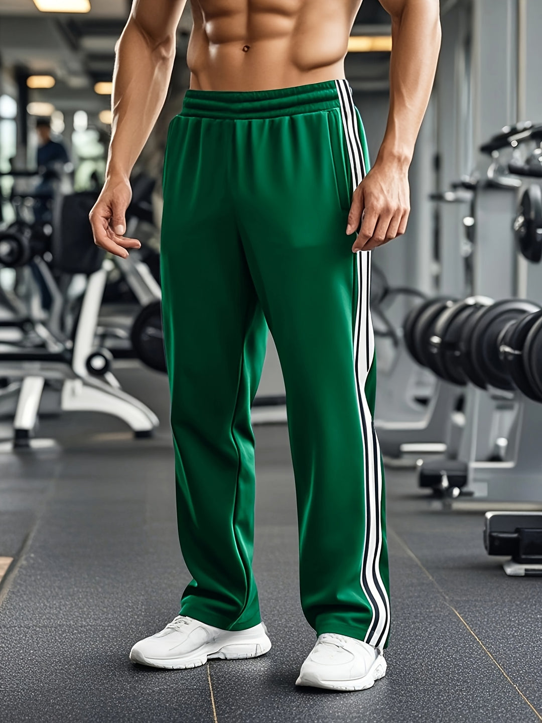 Men's Sports Pants | Breathable & Lightweight | Drawstring for Training, Running & Outdoor Sports