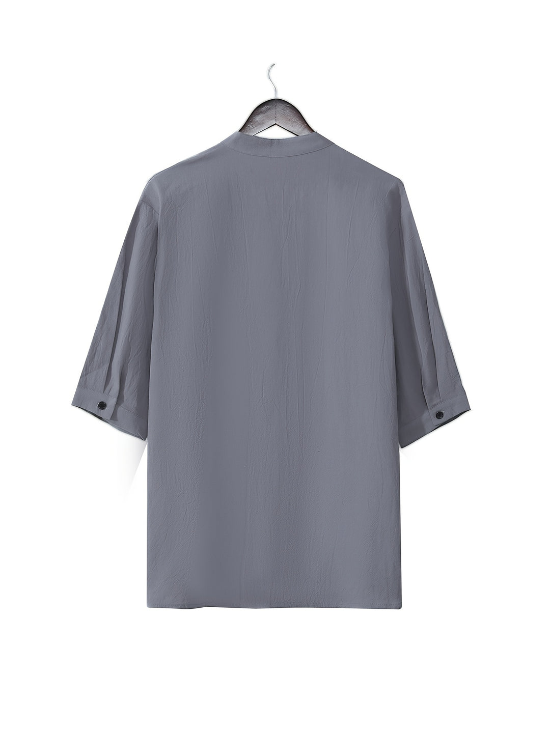 Men's Set | Stand-up Collar & Matching Trousers | Relaxed Fit | Summer Casual