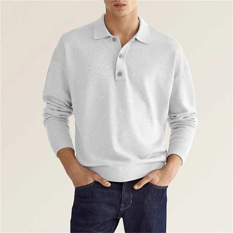 Men's Polo Sweater | Timeless & Casual | Soft Fabric Blend | Comfortable fit