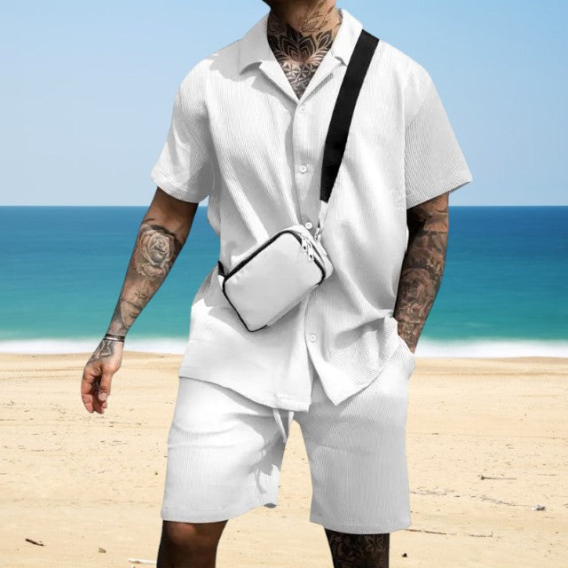 Relaxed summer set for men with Breathable design and timeless comfort | Gabriel