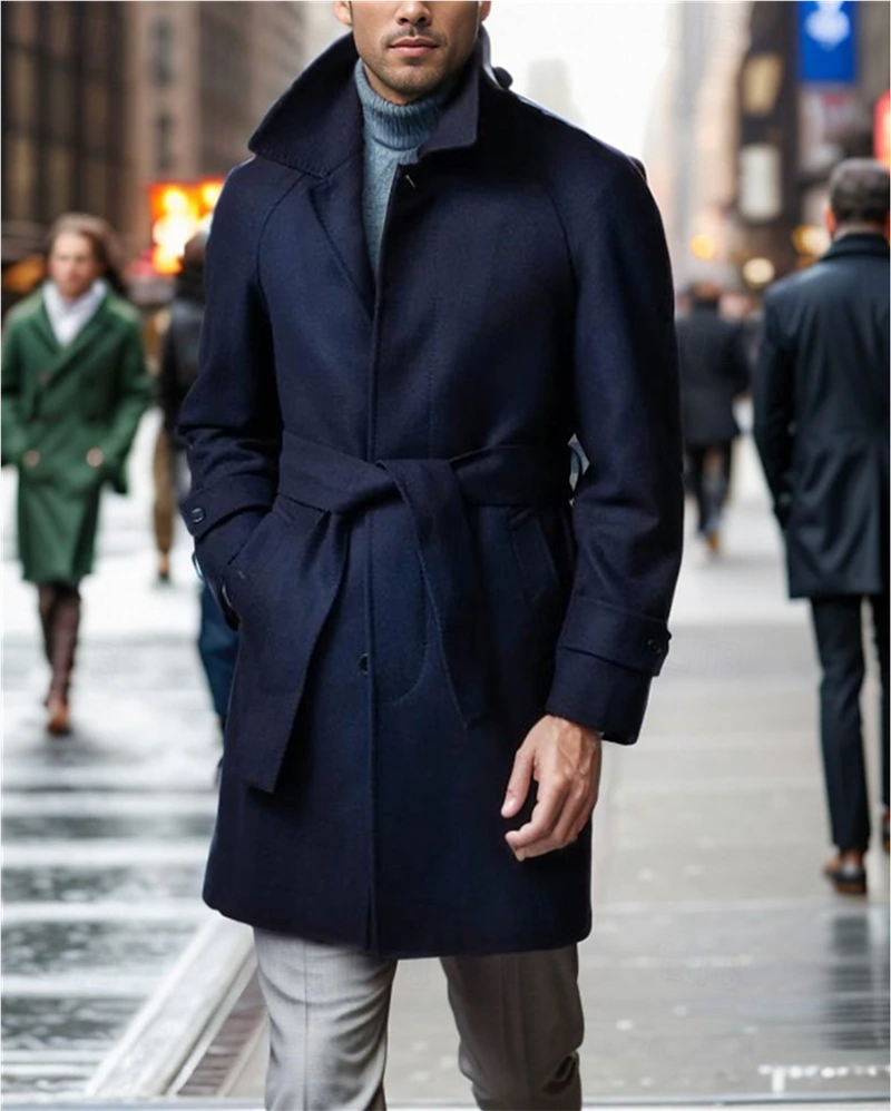 Elegant and unique mackintosh for men with versatile style and modern look | Hugo