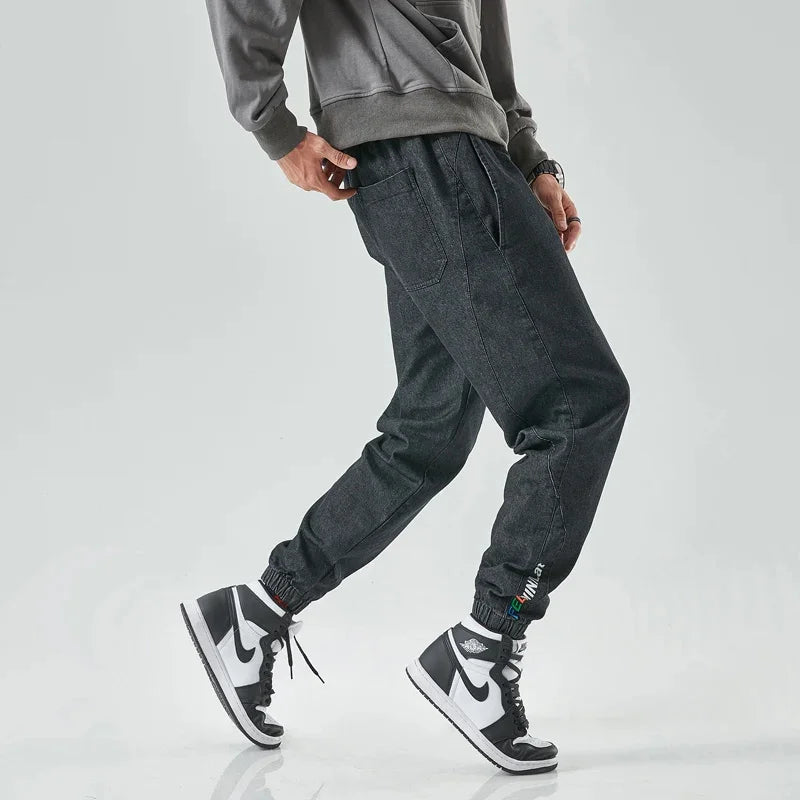 Classic denim joggers for effortless comfort and versatile style | Roderick