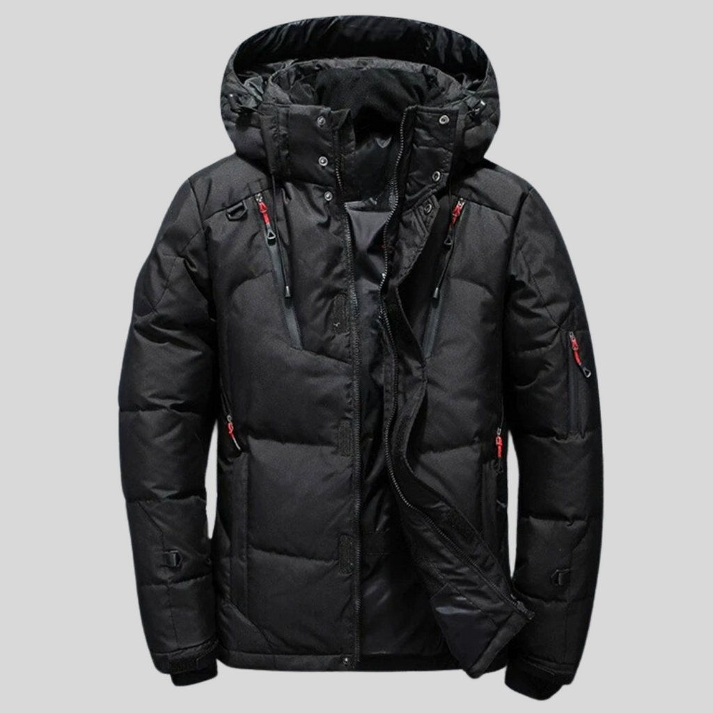 Charming hooded winter coat for ultimate warmth and timeless elegance | Marcel