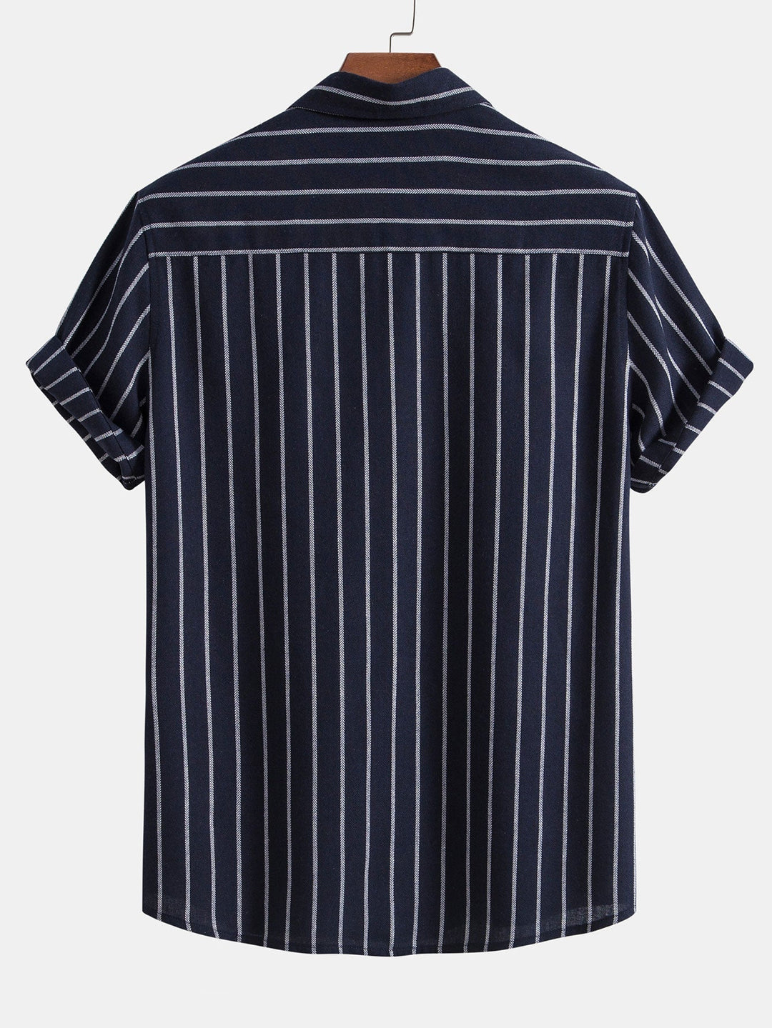 Men's Set | Short-Sleeve Shirt & Pants | Summer Comfort & Versatile | Polyester-Cotton Blend