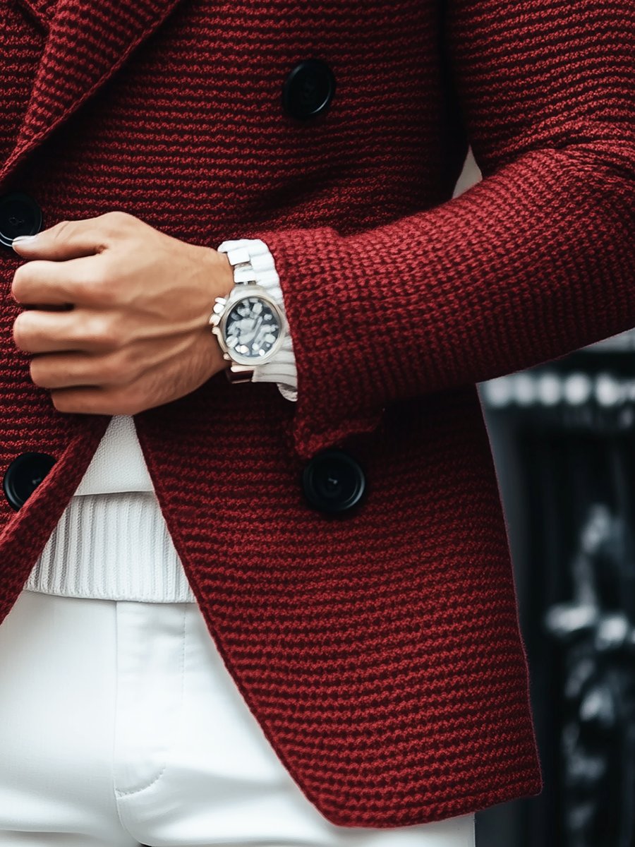 Casual and classic blazer for men with refined elegance and charismatic style | Philip