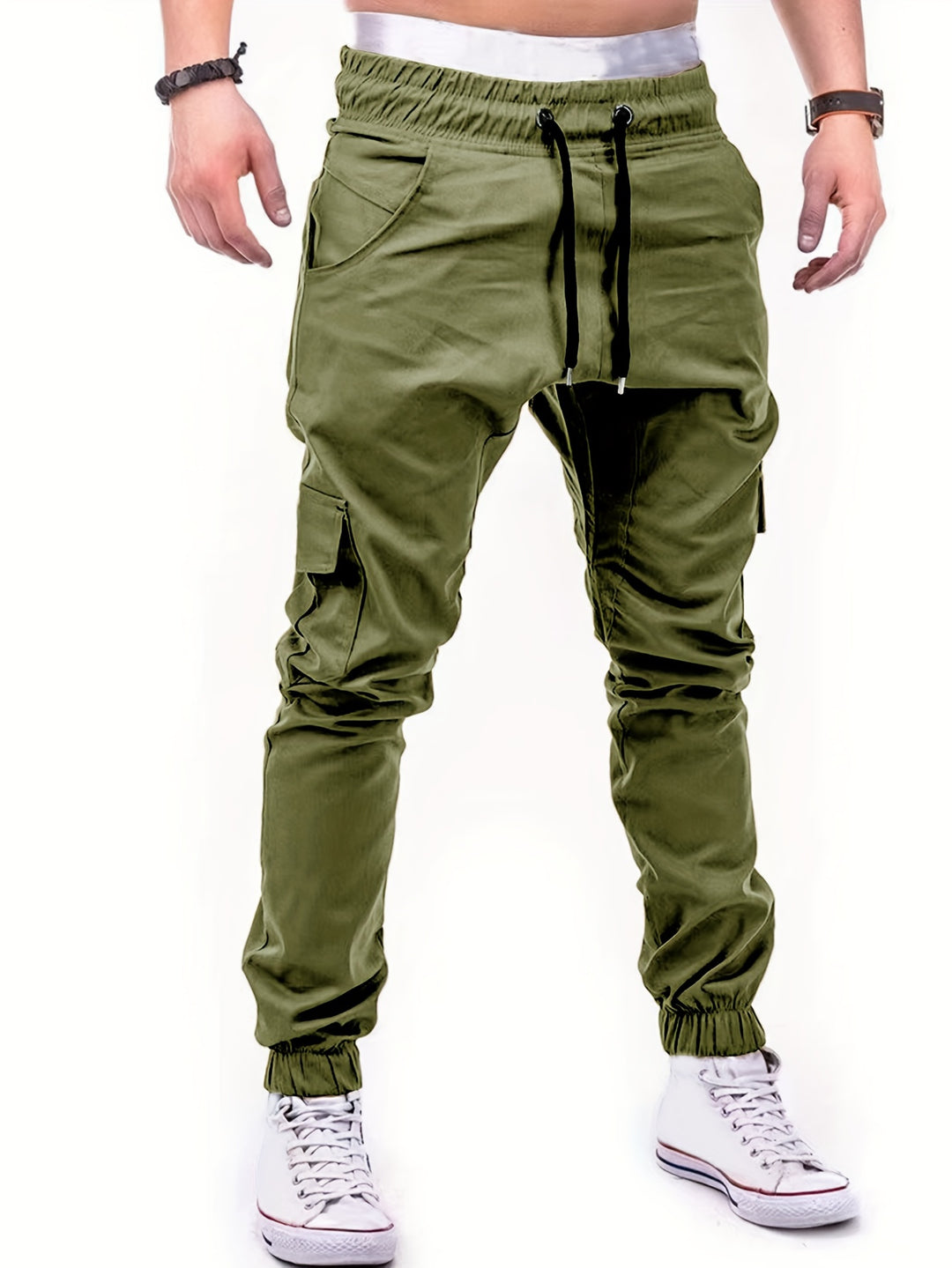 Cargo trousers | Regular Fit | Comfortable for Outdoor | Cotton