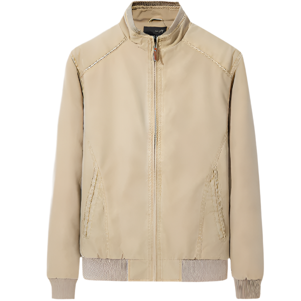 Classic men's jacket with refined collar for timeless style and versatile look | Hugo
