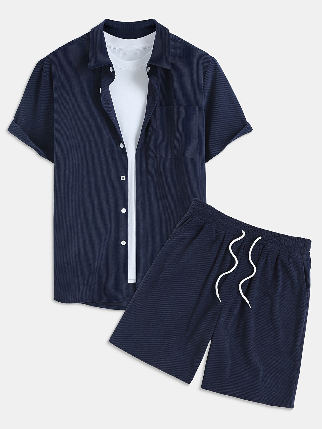 Comfortable and stylish men's corduroy set for timeless elegance | Mats