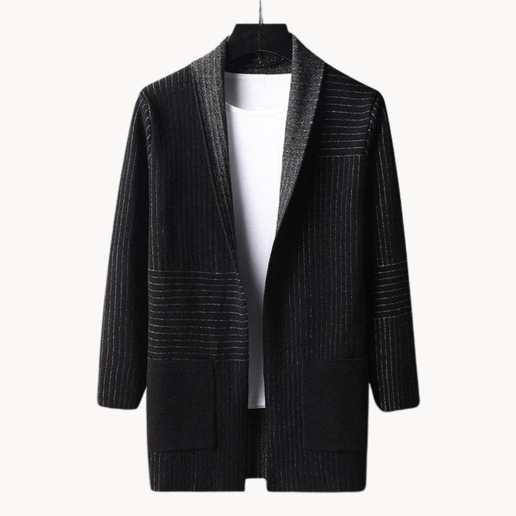 Elegant and stylish knitted cardigan for superior warmth and sophisticated charm | Kees