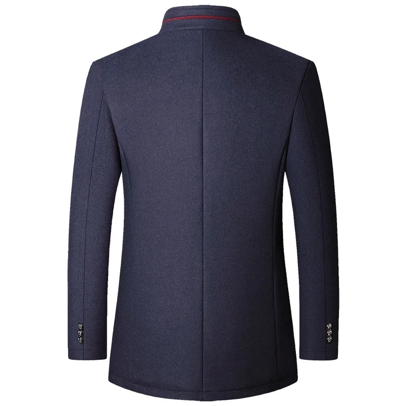 Elegant wool coat for men with timeless warmth and refined style | William