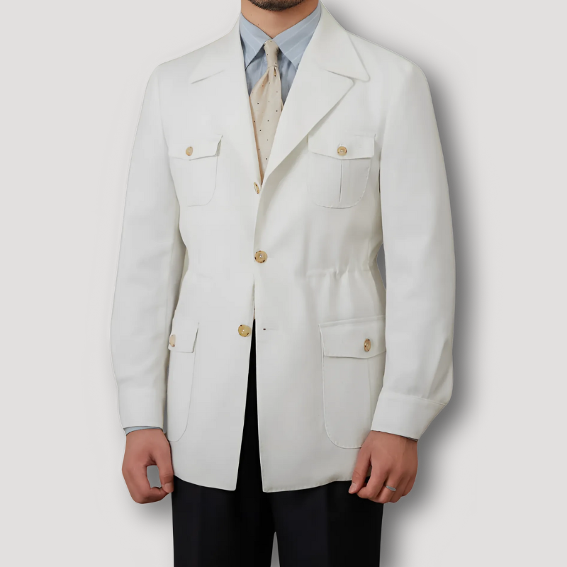Elegant Vintage overcoat for men with prestigious old-money charm and elegance | Alexander