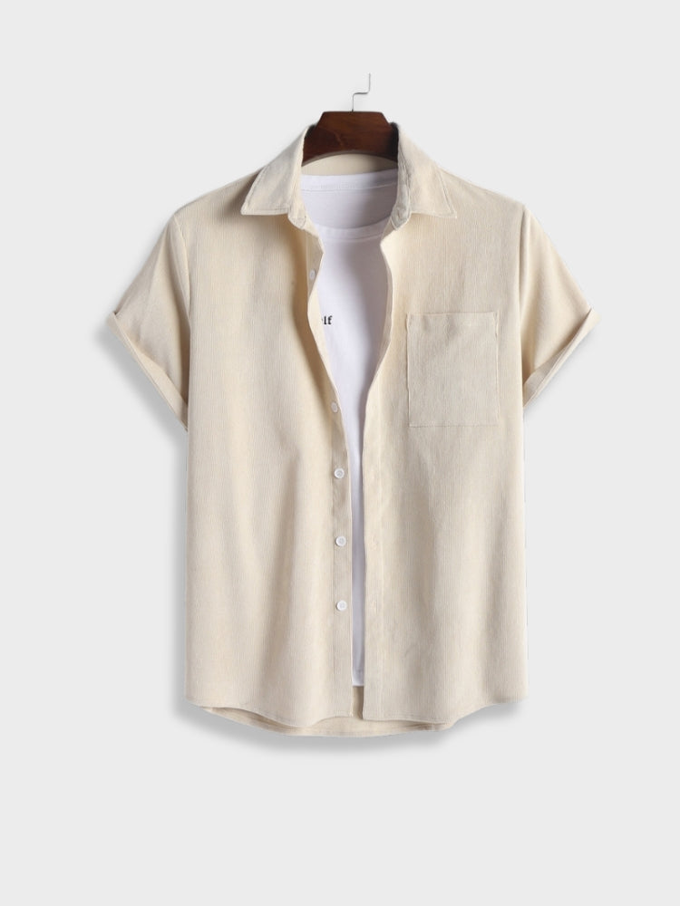 Breathable summer corduroy set for effortless style and timeless comfort | Pieter