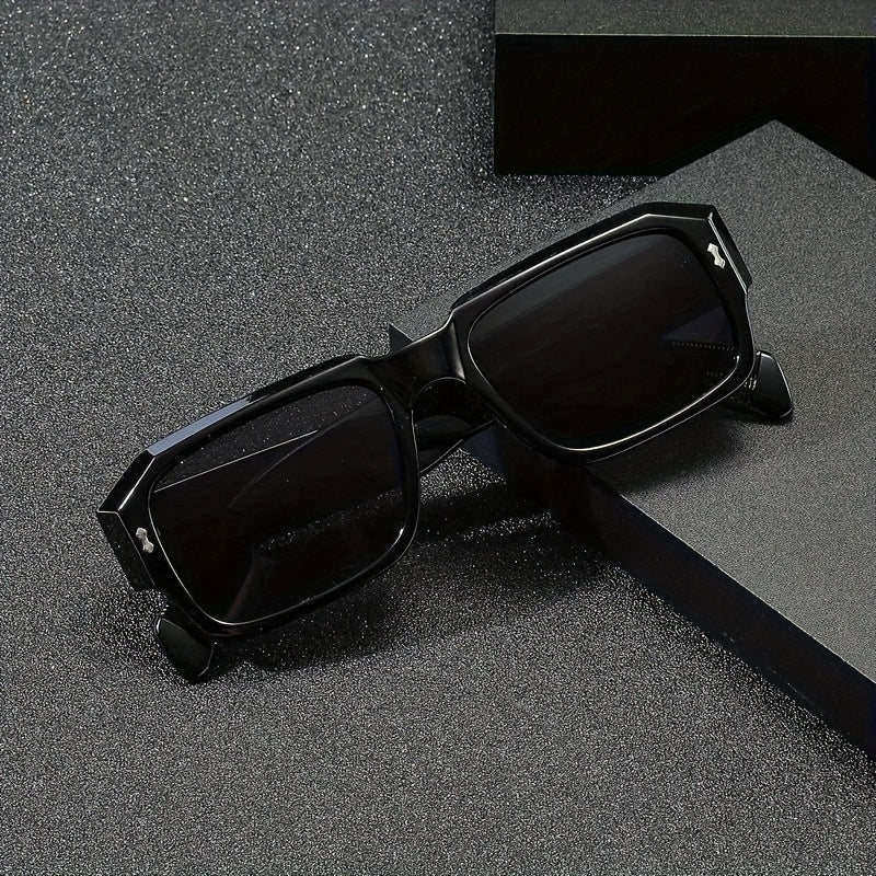 Men's Square Fashion Glasses | Full Rim & PC Frame | Unique design