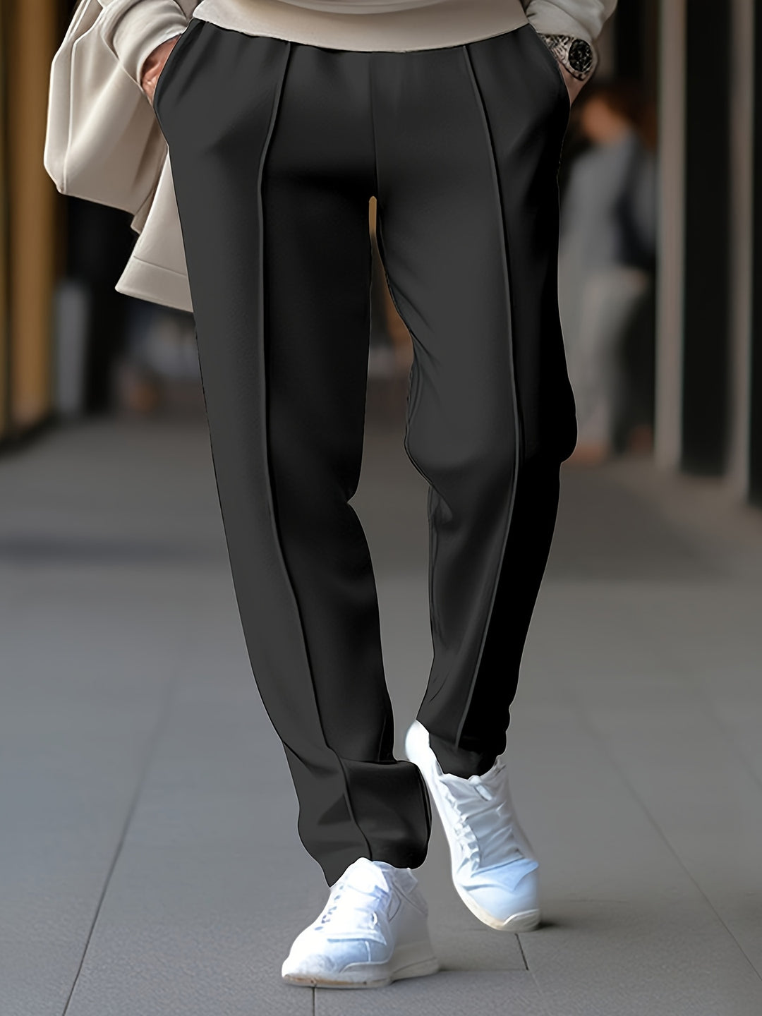 Men's Sports Pants | Lightweight & Breathable | Drawstring | Slim Fit