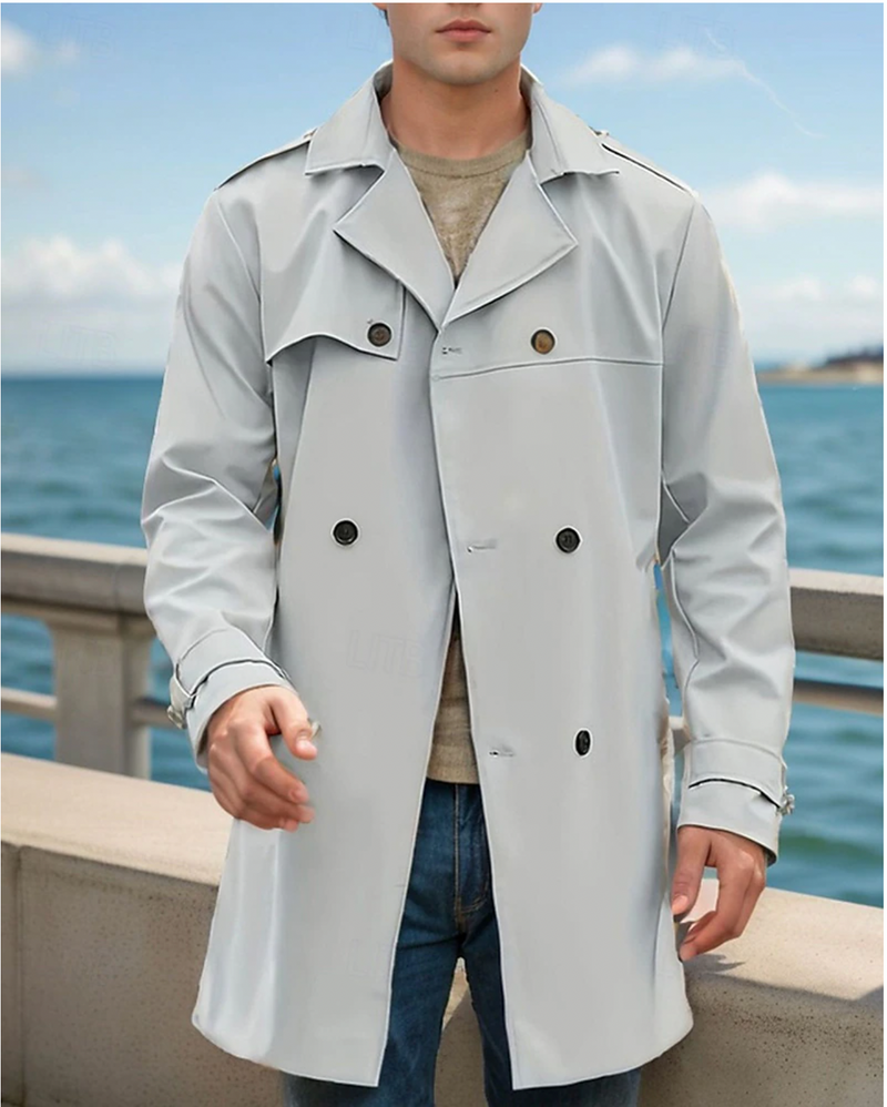 Classic and unique Men's Trench Coat with iconic style and ultimate comfort | Brent