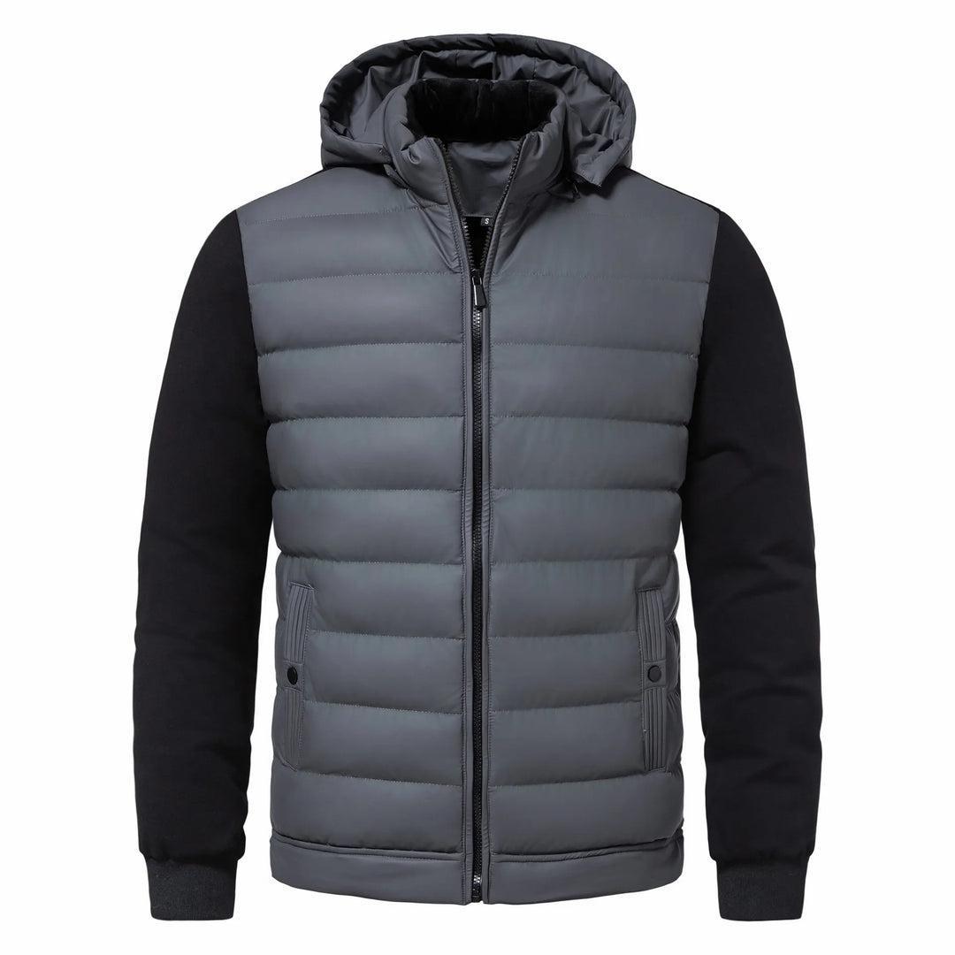 Casual men's winter hooded jacket for superior comfort and timeless warmth | Dirk