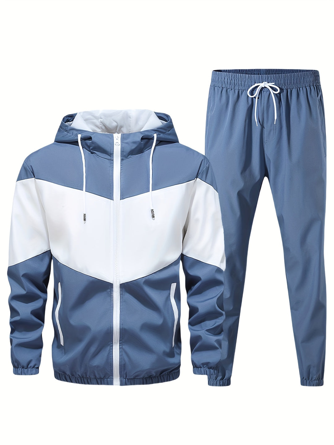 Men's Tracksuit | Two-piece Set | Sporty & Casual | Hooded & Jacket